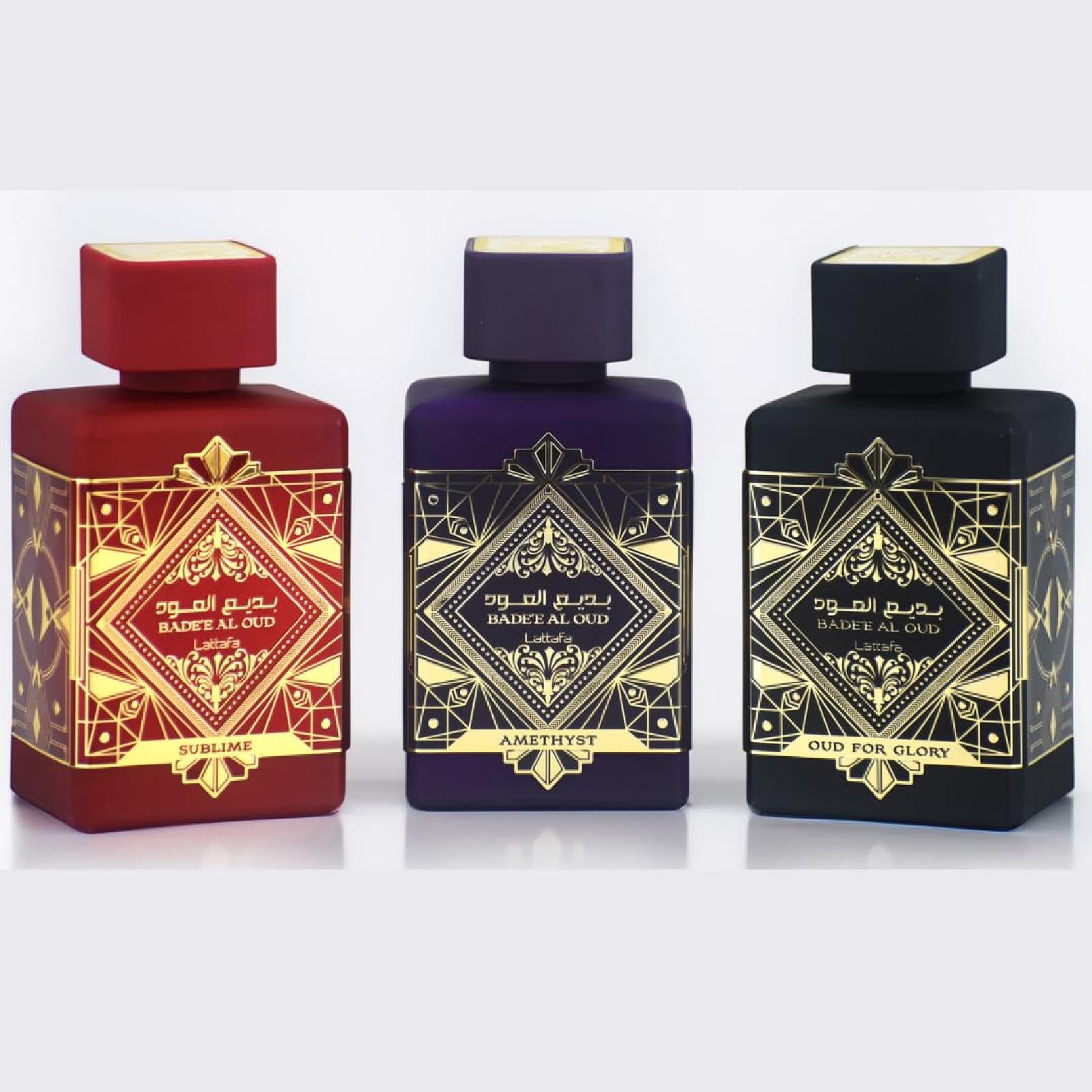 Lattafa Bade'e Al Oud Fragrance Bundle for Everyone