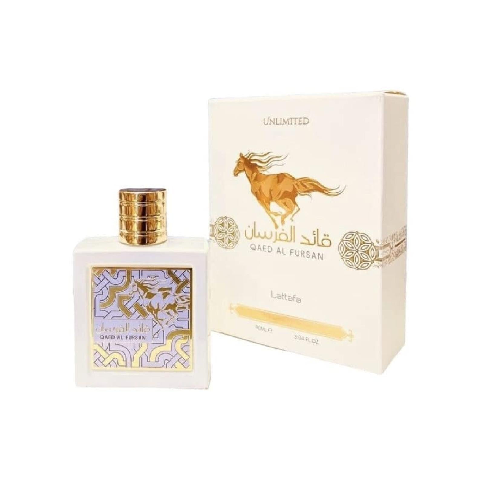 Lattafa Qaed Al Fursan & Qaed Al Fursan Unlimited Fragrance Bundle for Everyone