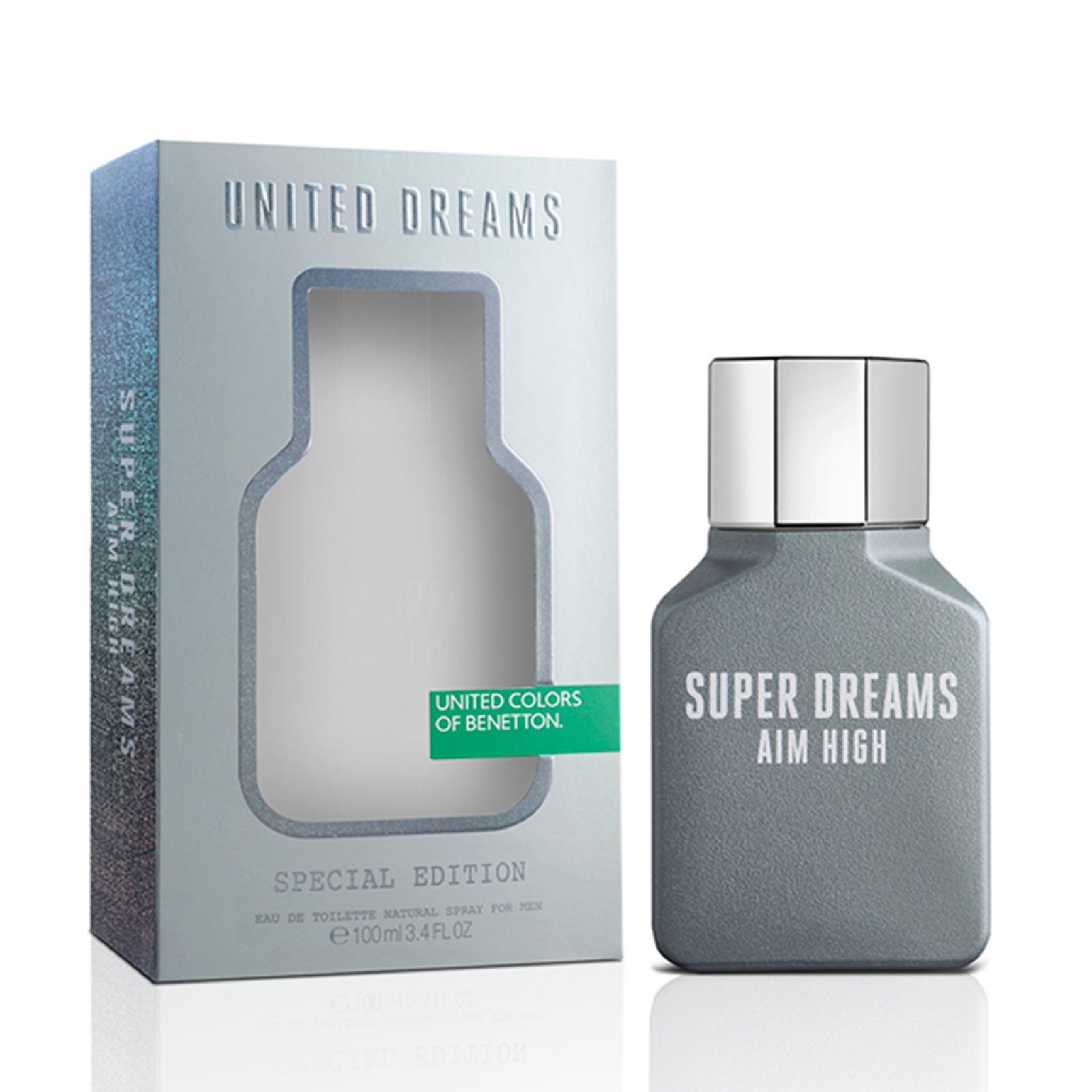 Benetton Super Dreams Aim High Eau de Toilette for Men