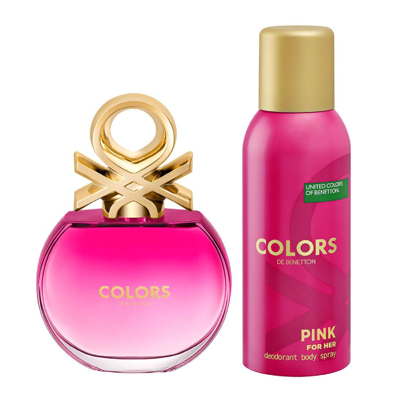 Benetton Colors Pink Gift Set for Women