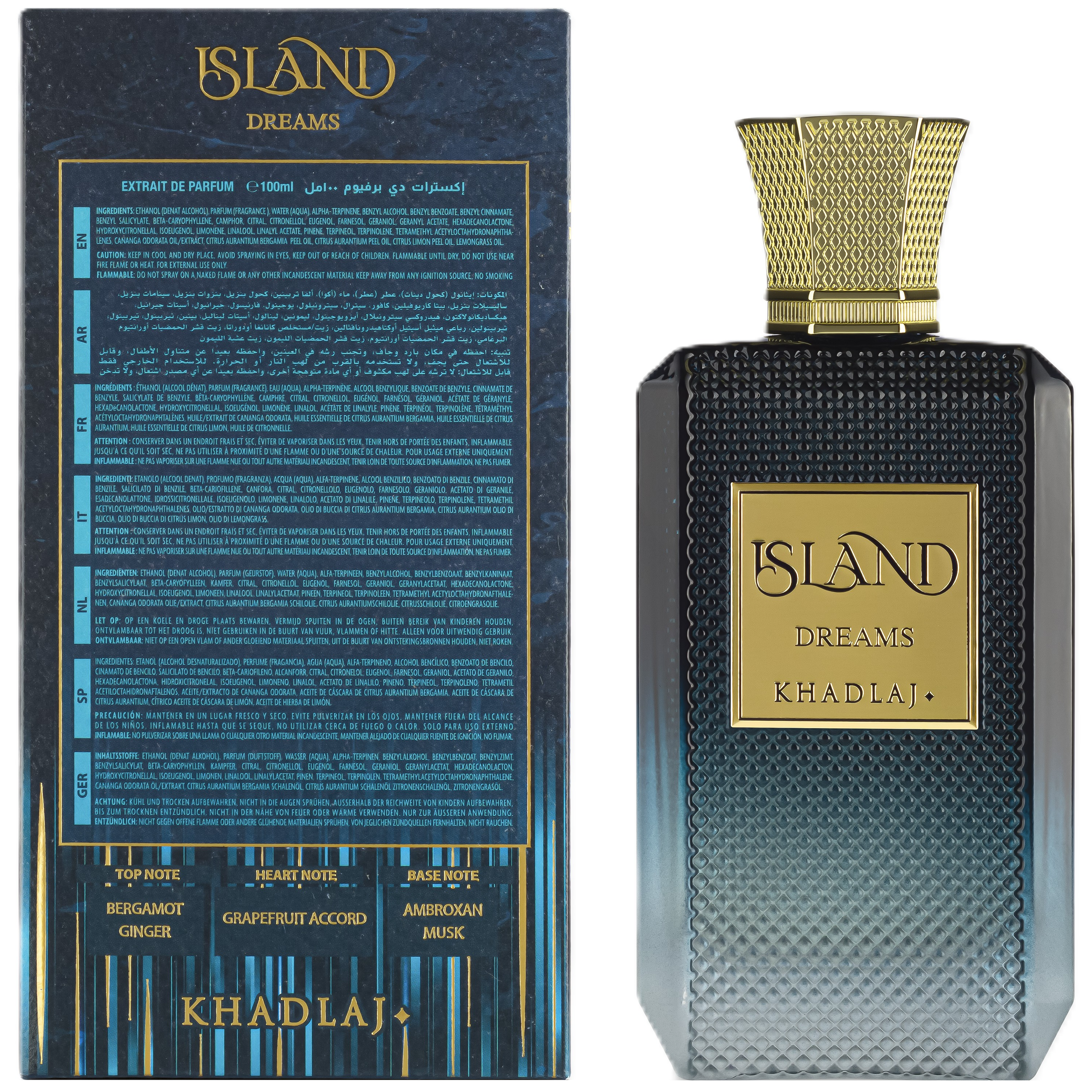Khadlaj Island Dreams Extrait de Parfum for Everyone