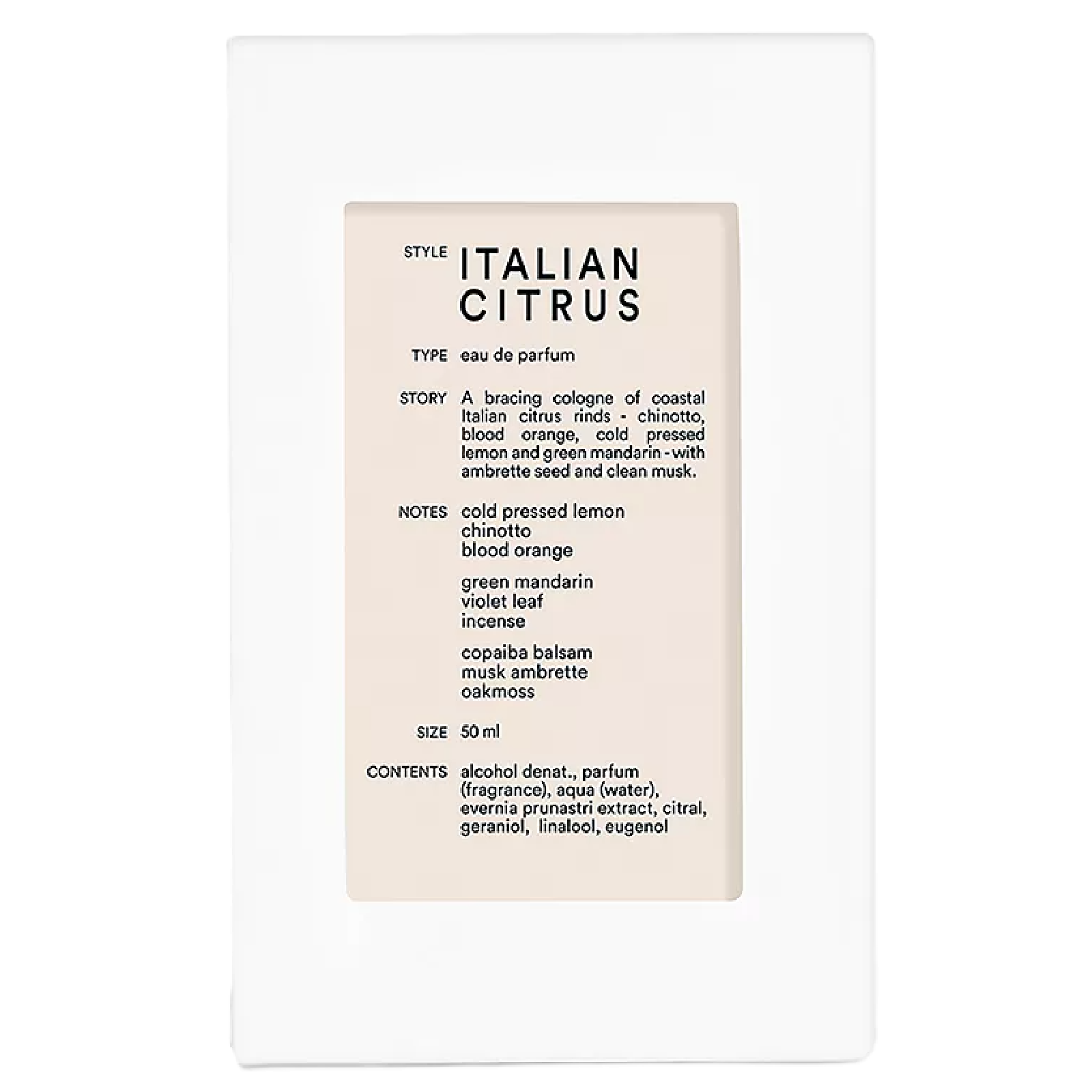 D.S. & Durga Italian Citrus Eau de Parfum for Men