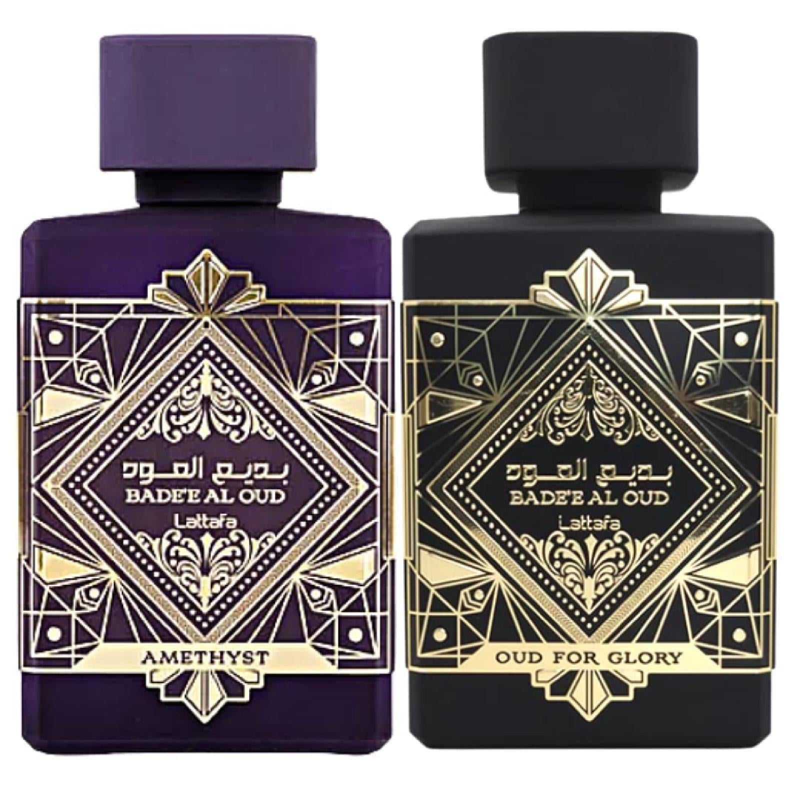 Lattafa Amethyst & Oud For Glory Fragrance Bundle for Everyone