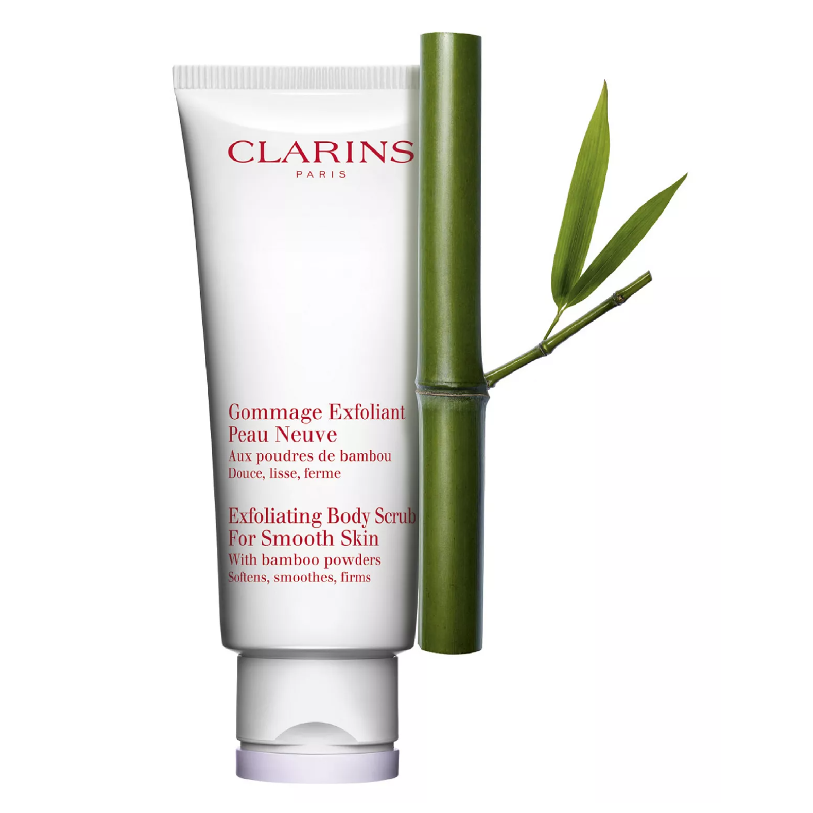 Clarins Exfoliating Body Scrub for Smooth Skin With Bamboo Powder