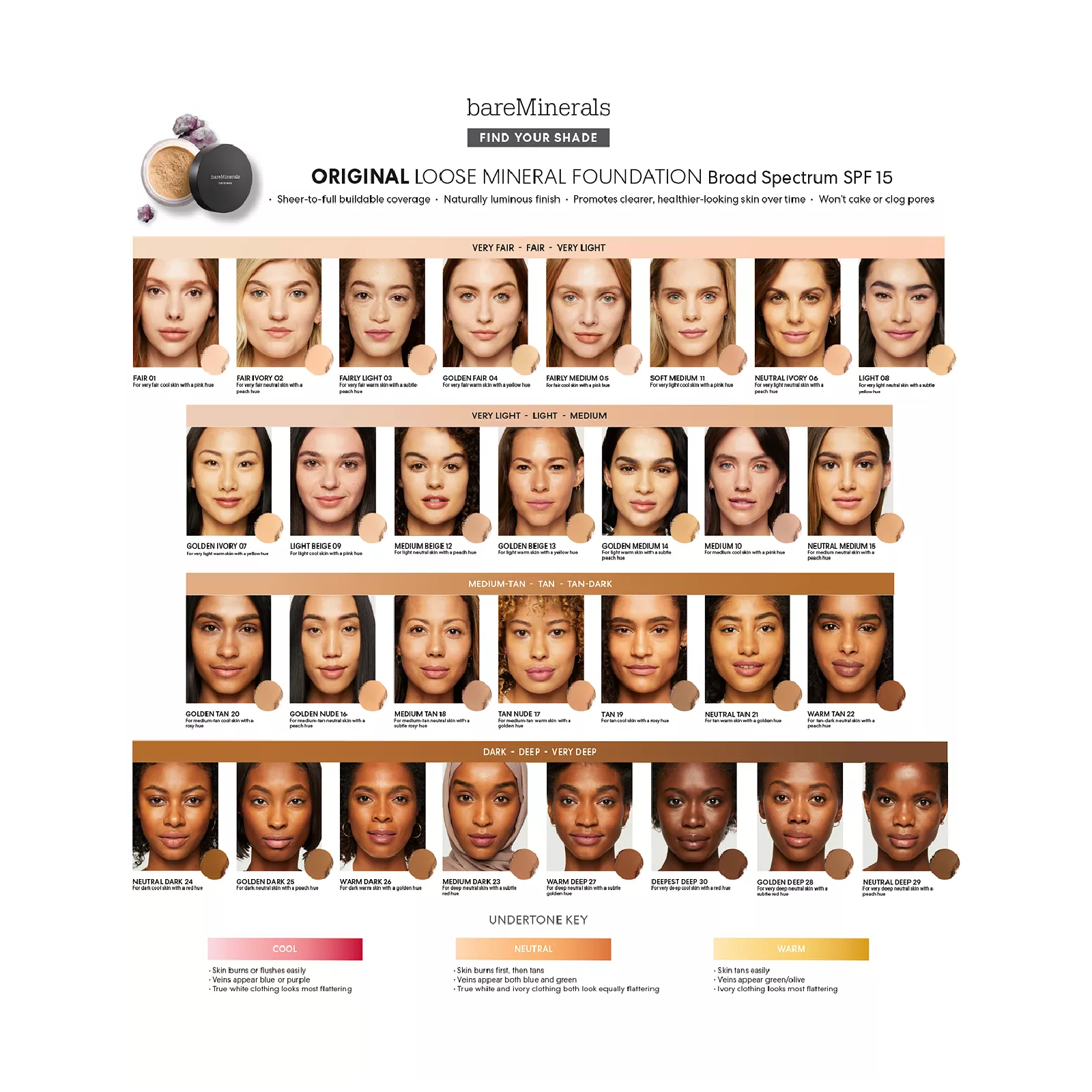 Bareminerals Original Loose Powder Foundation SPF 15