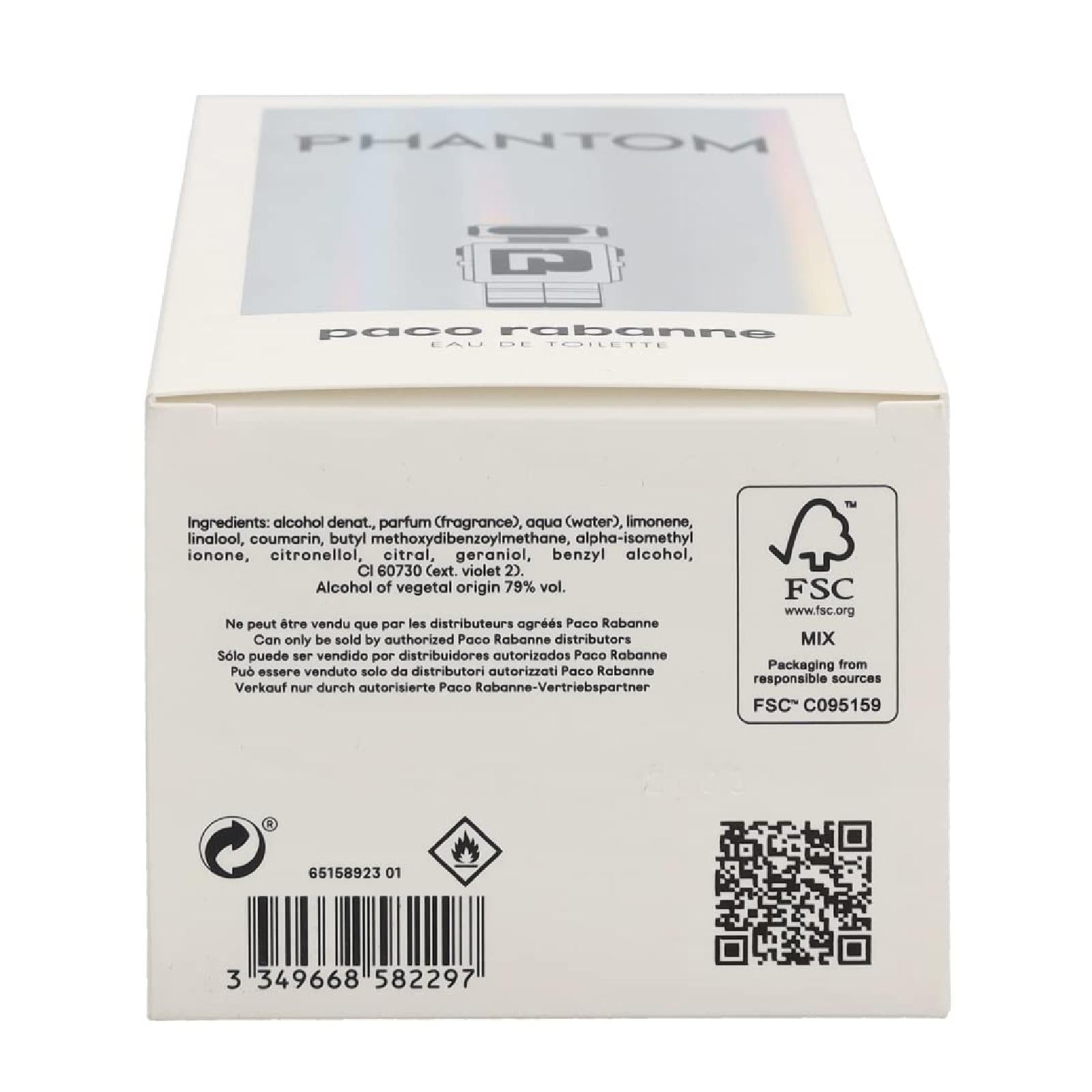 Paco Rabanne Phantom Eau de Toilette for Men