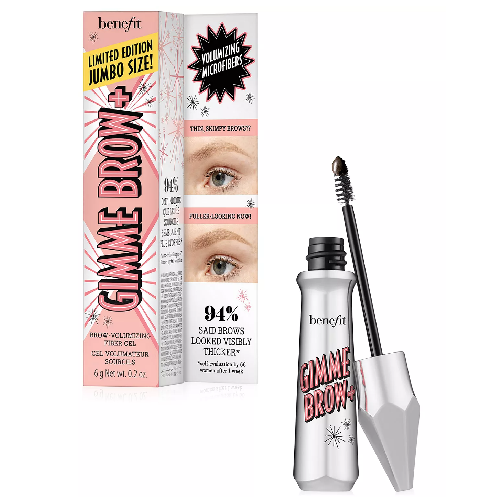 Benefit Gimme Brow+ Brow-Volumizing Fiber Gel