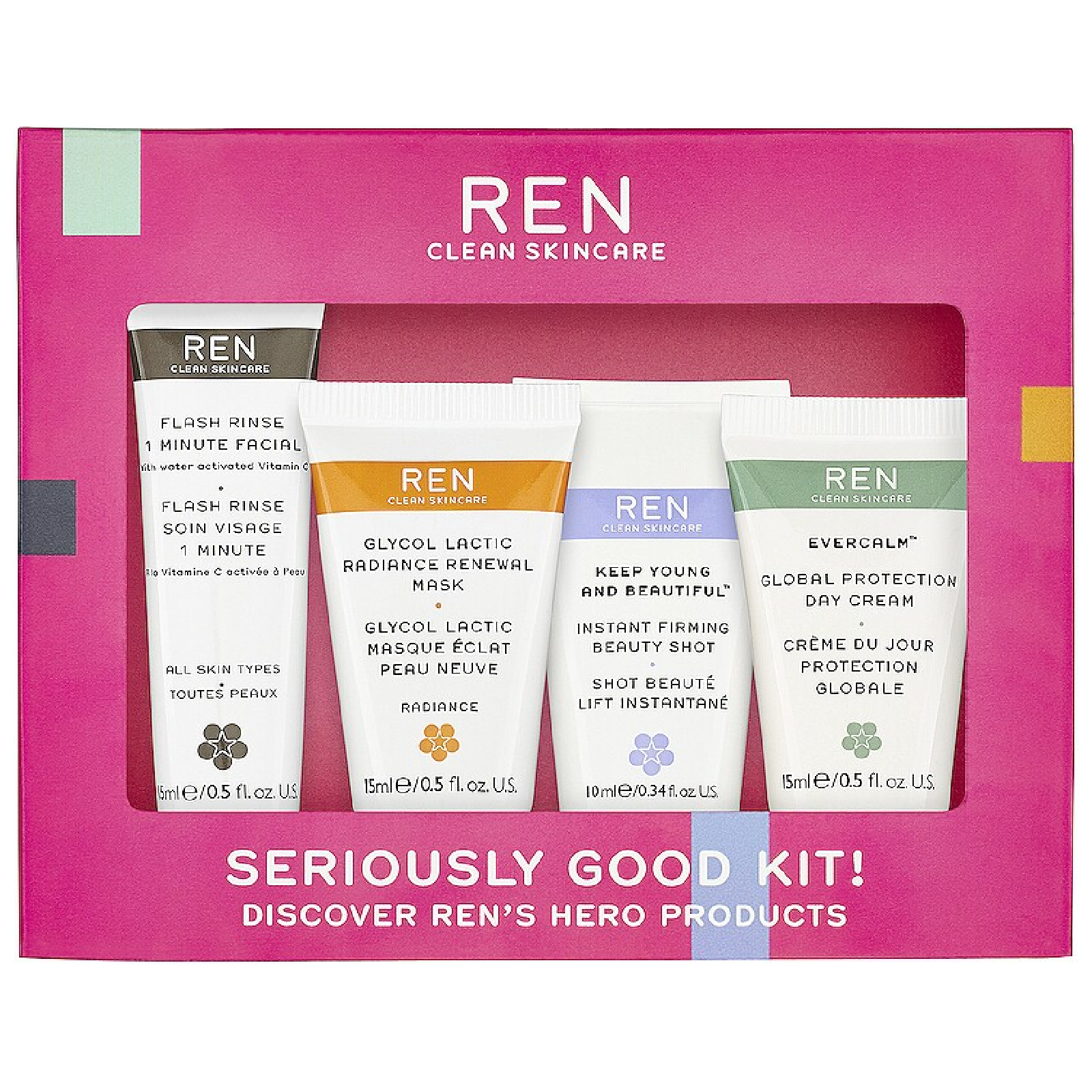 Ren Seriously Good Skincare Set - Transform Your Glow