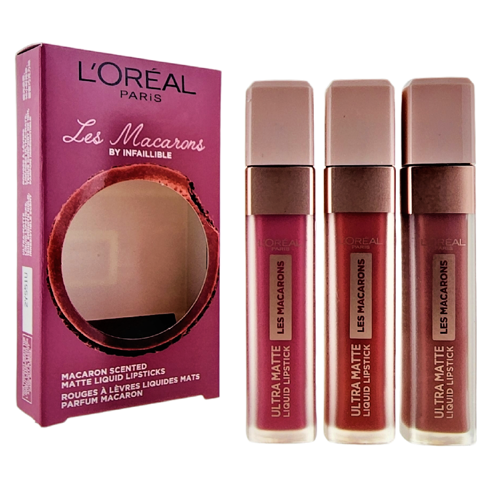 Loreal Infaillible Les Macarons Matte Liquid Lipsticks Gift Set