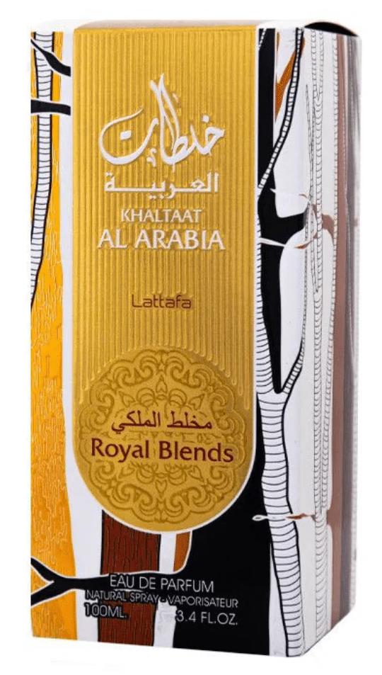 Lattafa Khaltat Al Arabia Royal Blends (Gold) Eau de Parfum for Everyone
