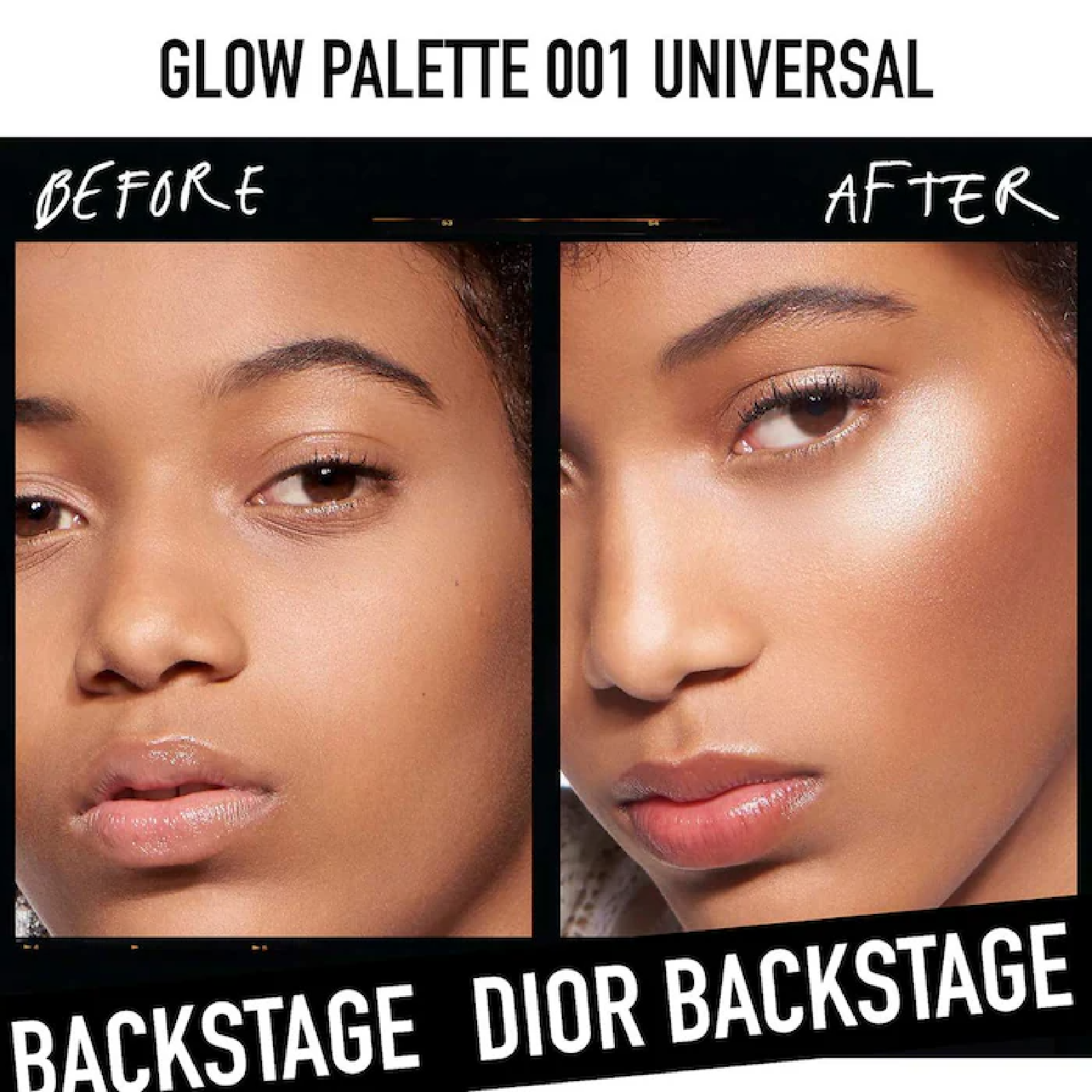Dior Backstage Glow Face Palette Highlight and Blush