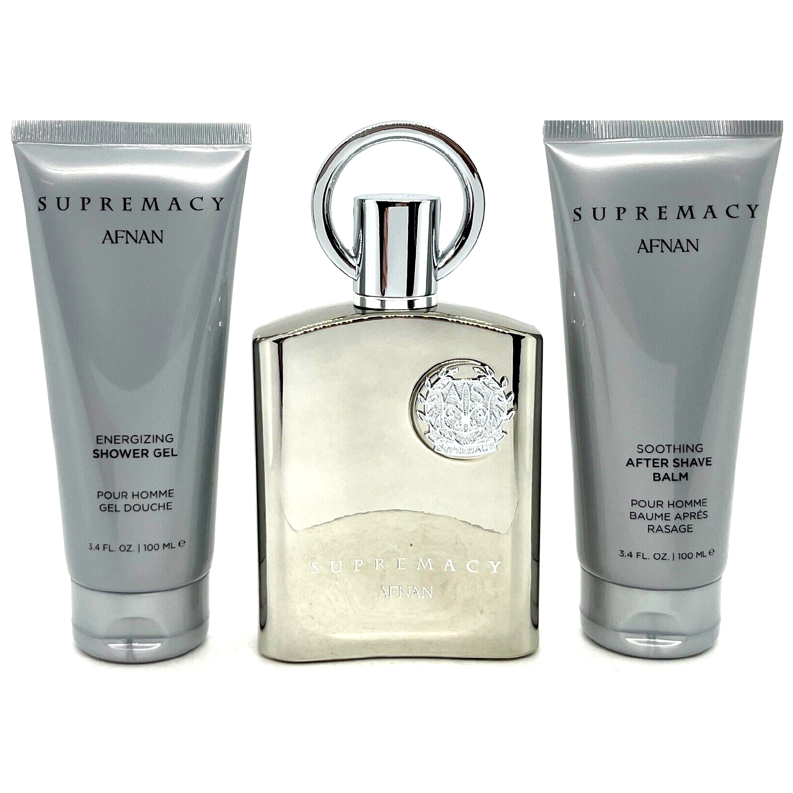 Afnan Supremacy Silver Gift Set for Men