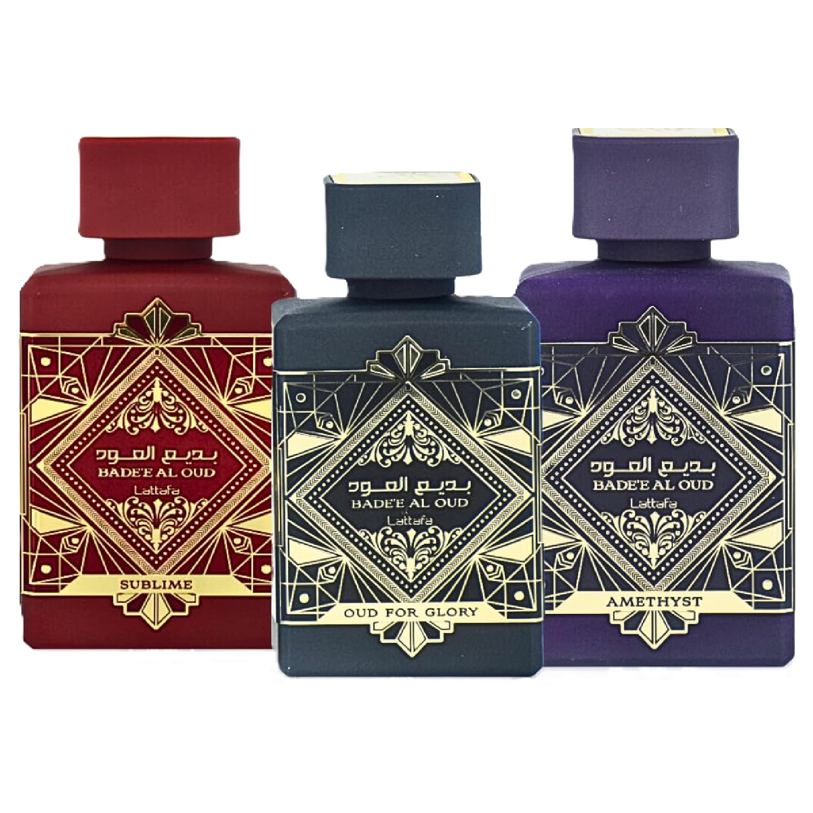 Lattafa Bade'e Al Oud Fragrance Bundle for Everyone
