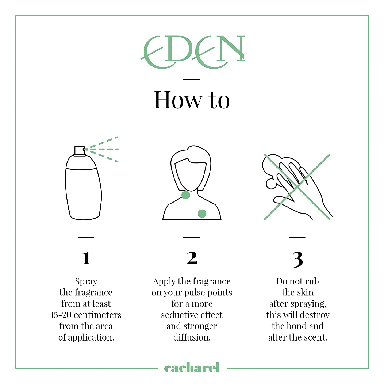 Cacharel Eden Eau de Parfum for Women