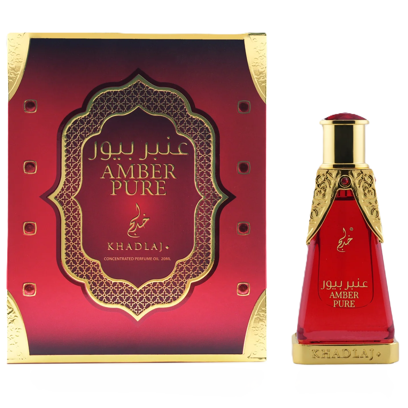 Khadlaj Amber Pure Concentrated Perfume Oil for Everyone