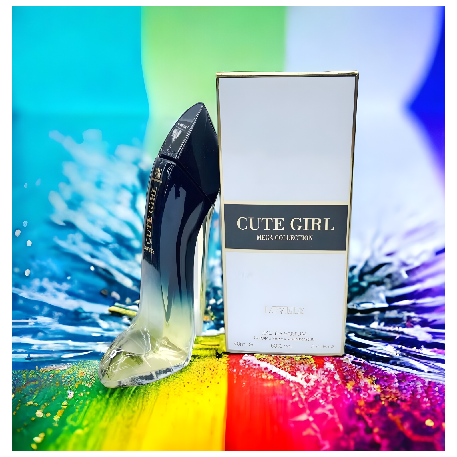 Mega Collection Cute Girl Lovely Eau de Parfum for Women