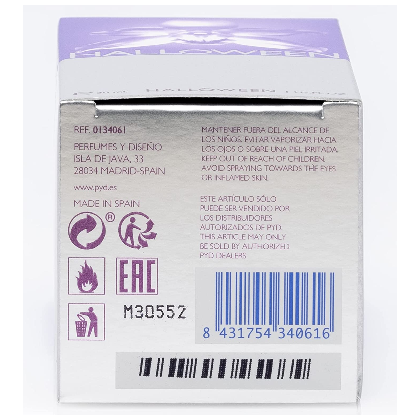 Jesus Del Pozo Halloween Eau de Toilette for Women