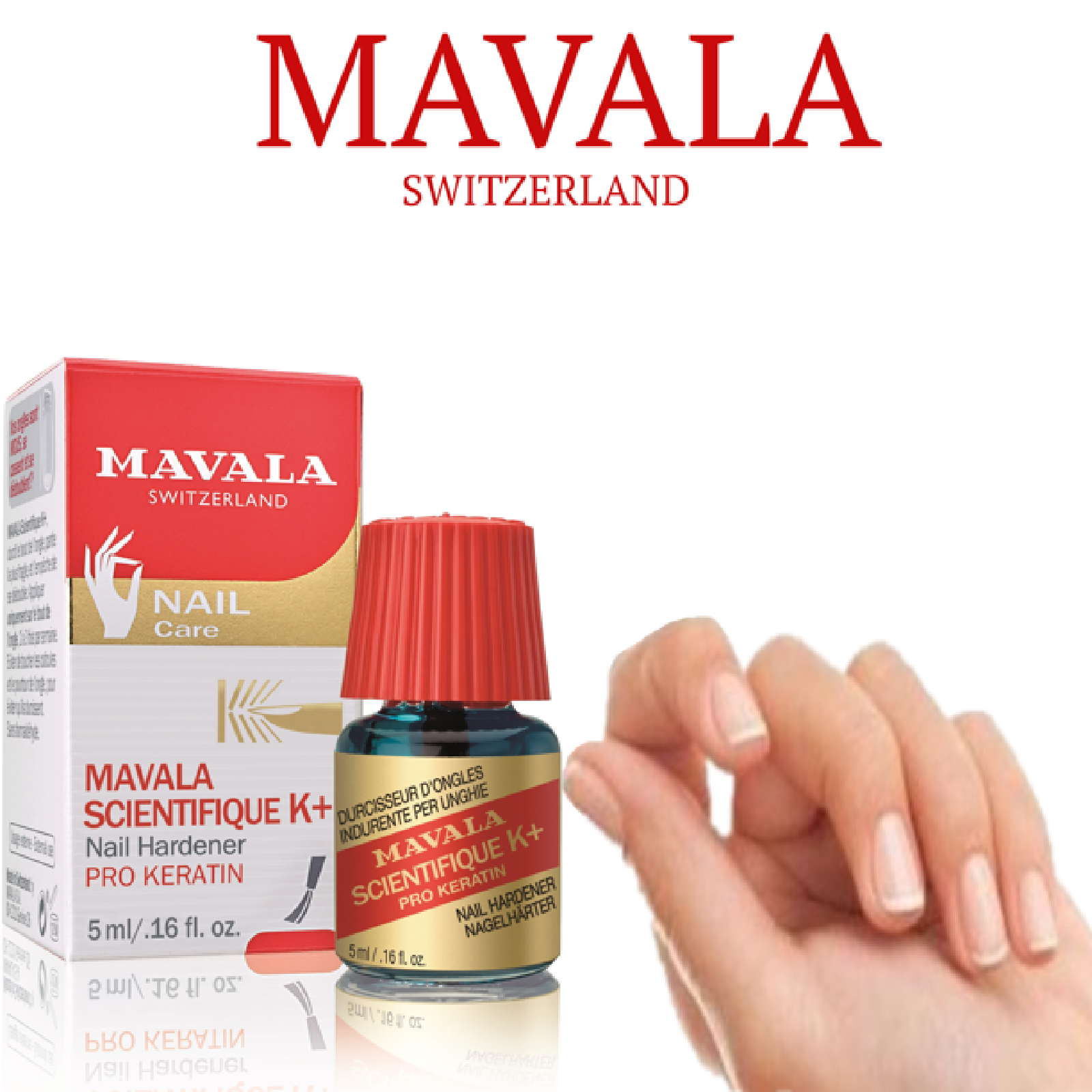 Mavala Scientifique K+ Nail Hardner Pro Keratin for Everyone