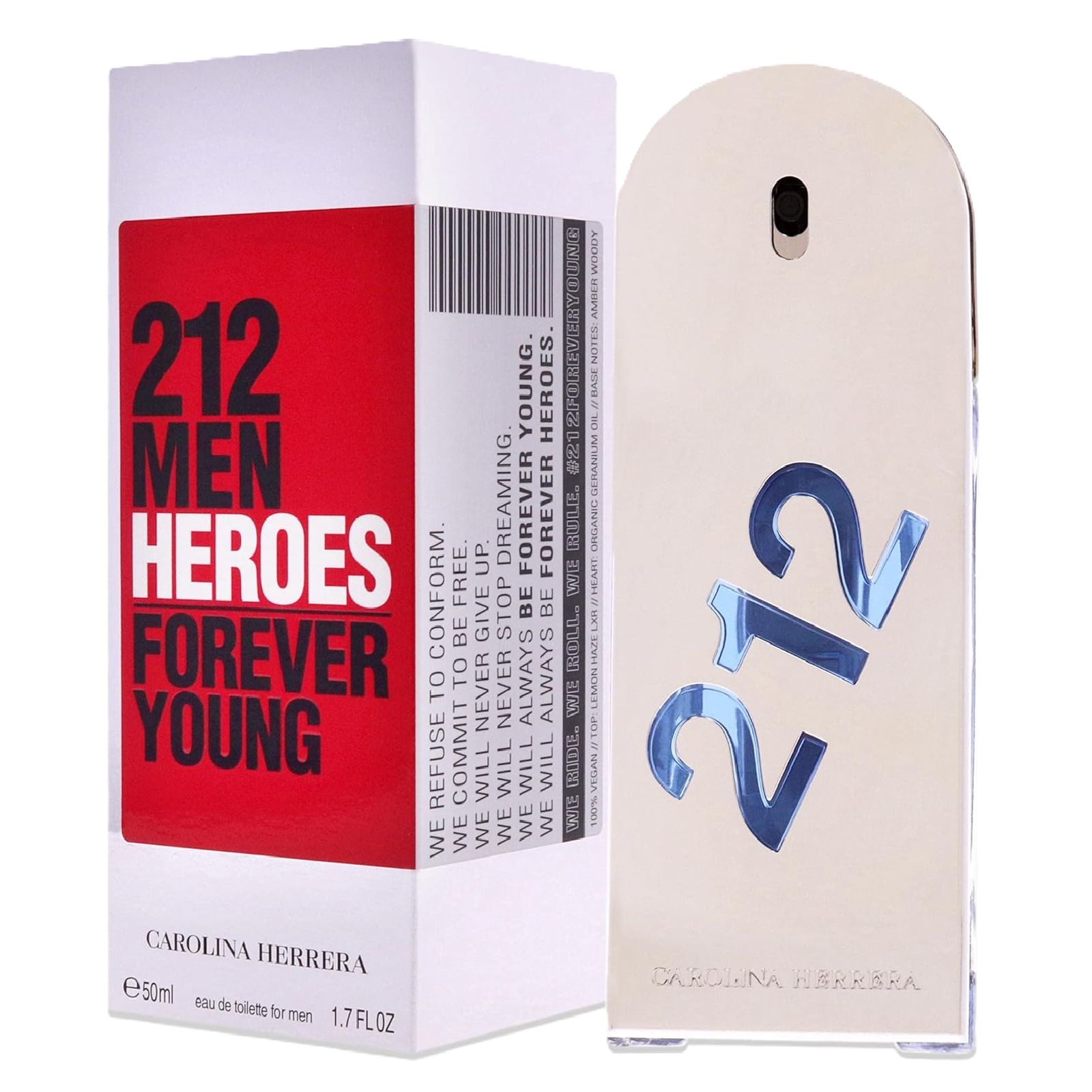 Carolina Herrera 212 Heroes Forever Young Eau de Toilette for Men
