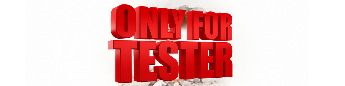 Tester Sale