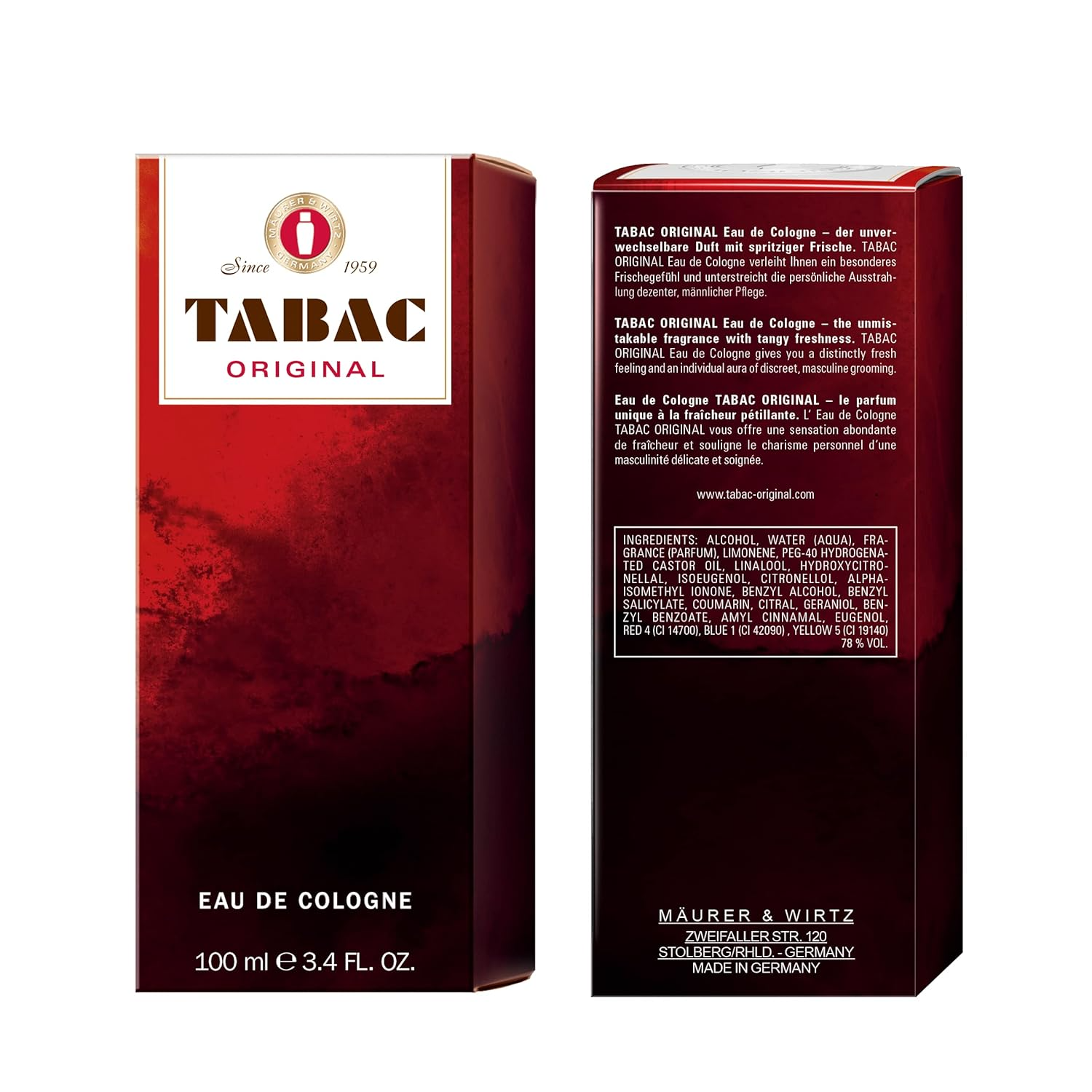 Tabac Original Eau de Cologne for Men