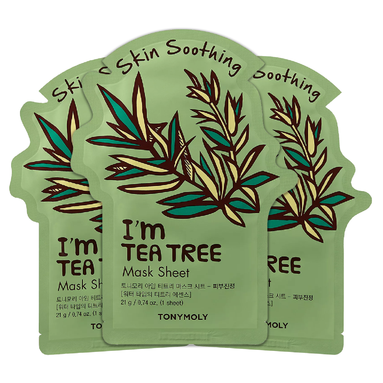 Tonymoly Skin Soothing I’m Tea Tree Mask Sheet for Women