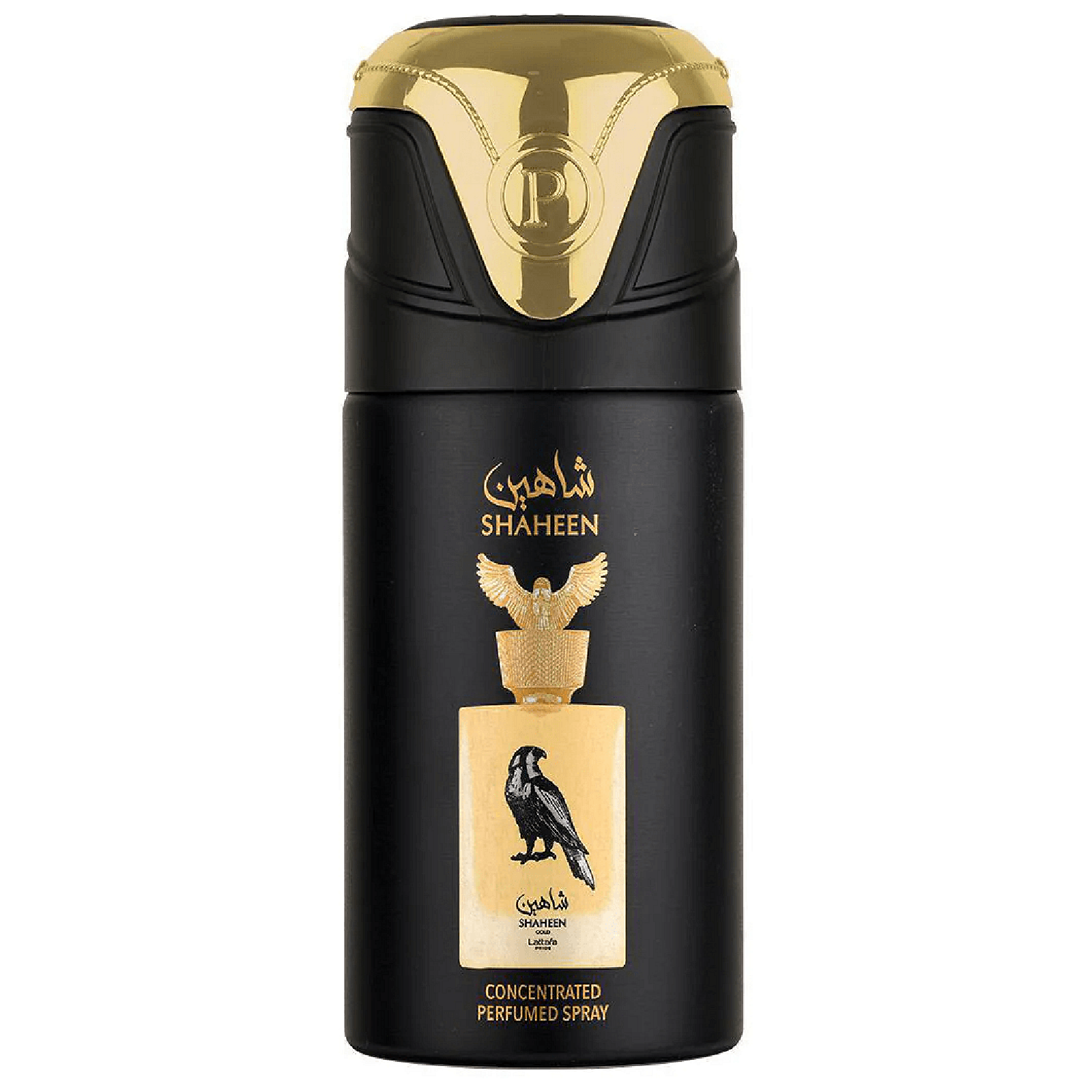 Lattafa Shaheen Gold Deodorant Spray for Everyone