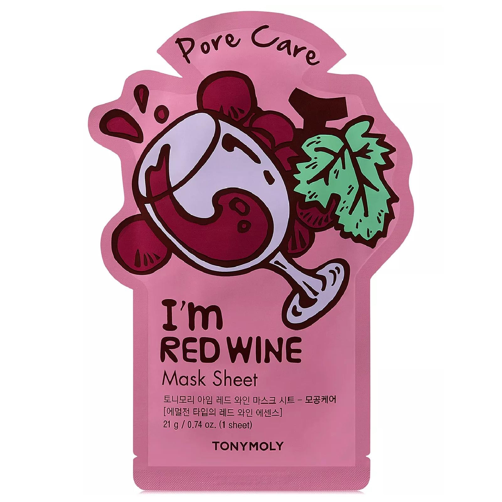 Tonymoly Pore Care I’m Red Wine for Women