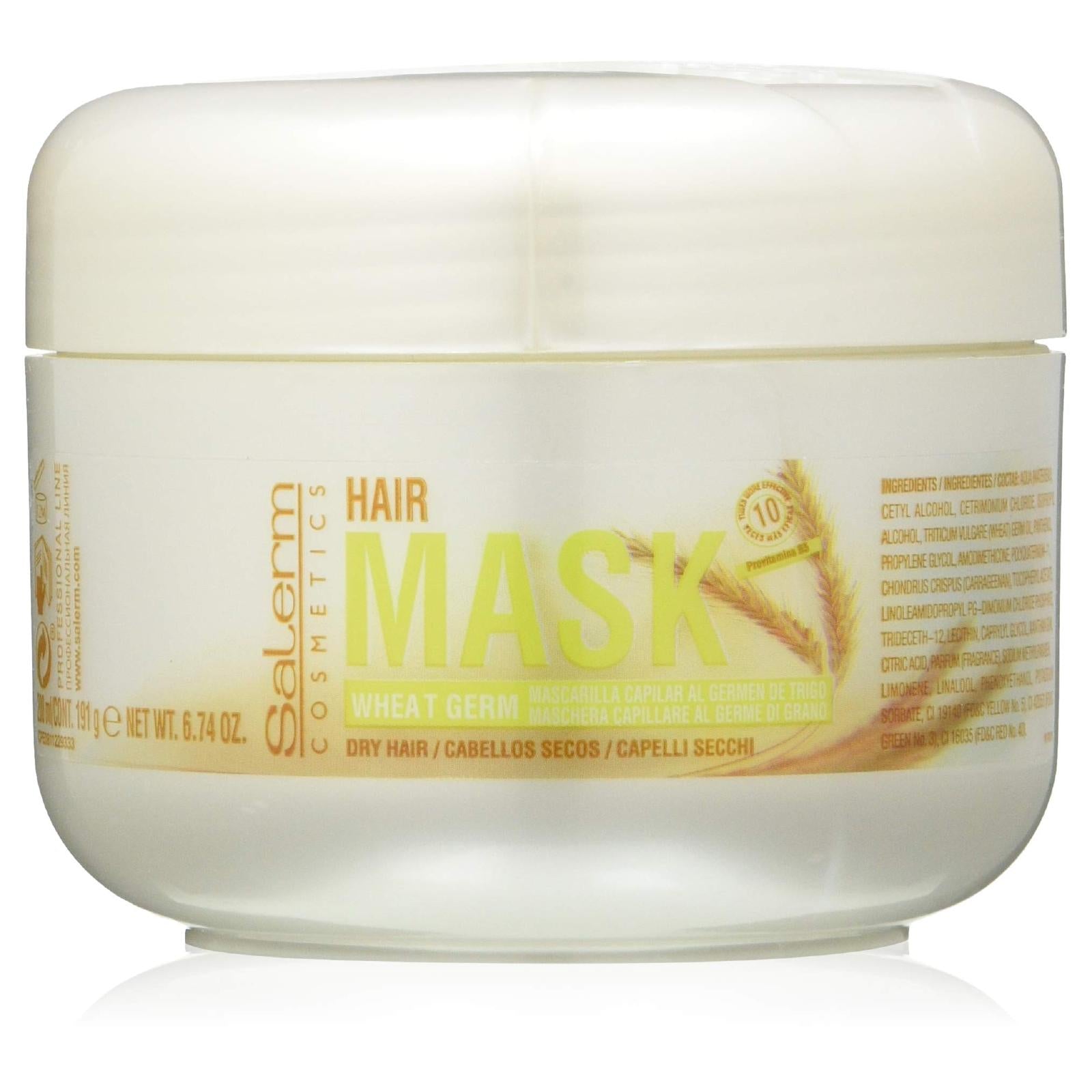 Salerm Wheat Germ Hair Mask For Dry Hair With Provitamin B5