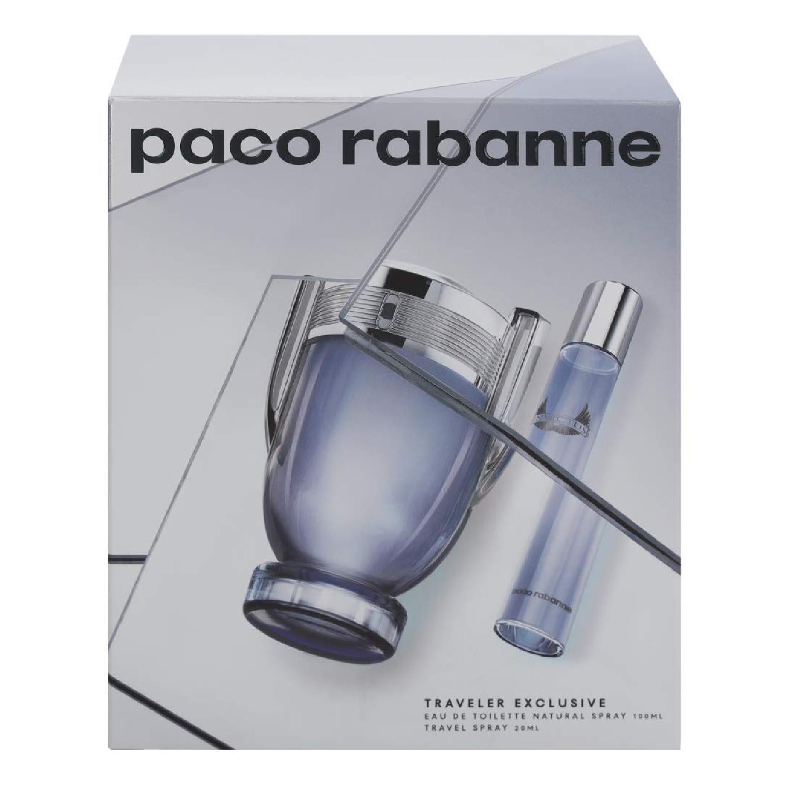 Paco Rabanne Invictus Giftset Für Männer – 260 Ml, Mit EDT & Deo, Geschenkbox