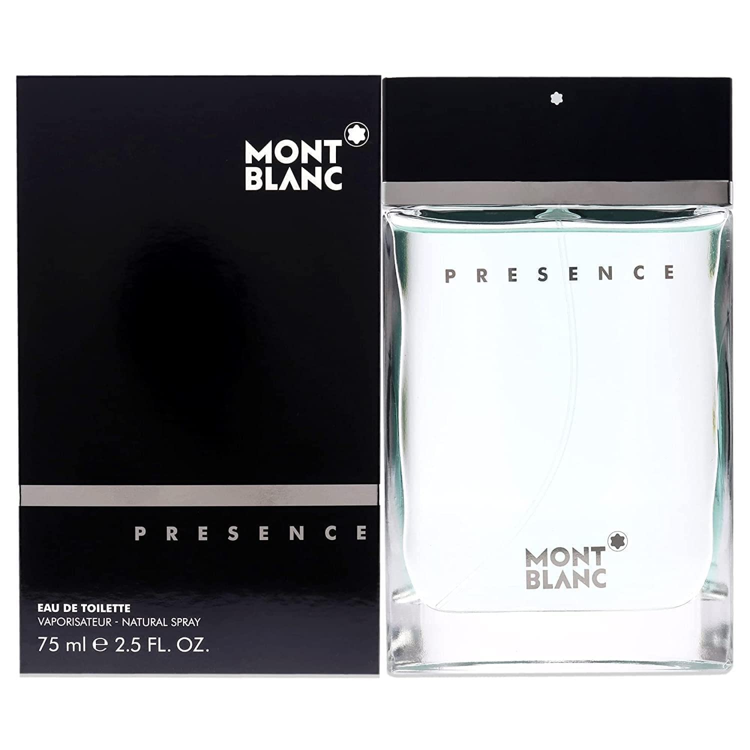 Mont Blanc Presence Eau de Toilette for Men - Authentic