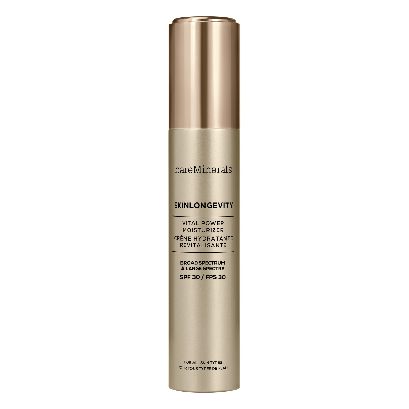 Bareminerals Skinlongevity Vital Power Moisturizer Broad Spectrum Spf 30 for Women