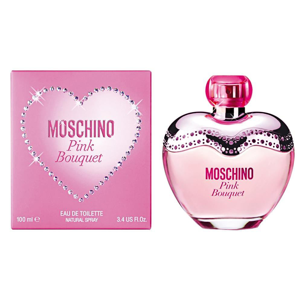 Moschino ピンク タンクトップ Moschino Pink Bouquet Eau de Toilette - Floral Fruity Bliss