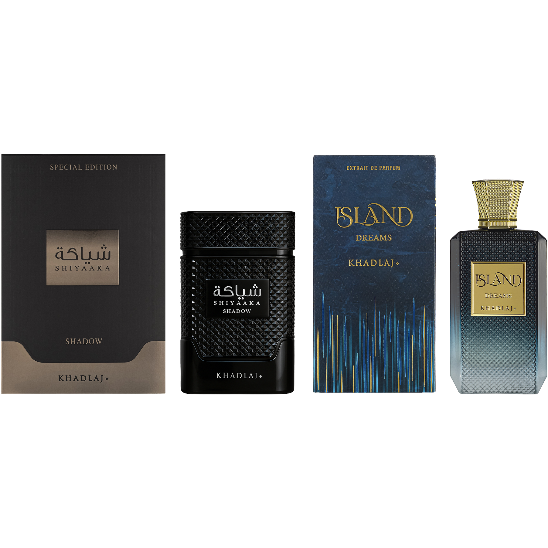 Khadlaj Shiyaakas & Islands Fragrance Bundle for Everyone