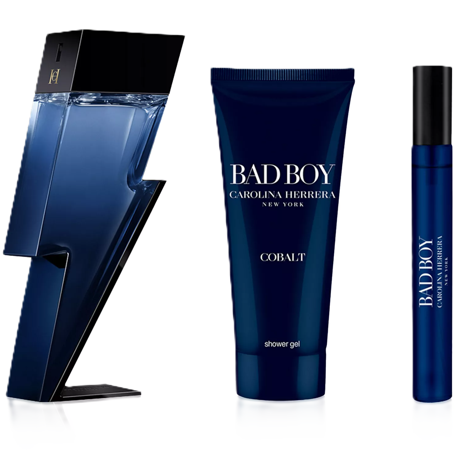 Carolina Herrera Bad Boy Cobalt Gift Set for Men
