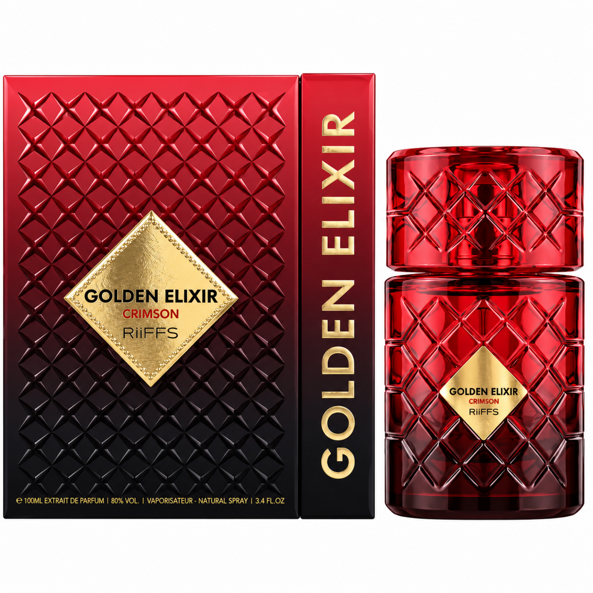 Riiffs Golden Elixir Crimson Eau de Parfum for Everyone