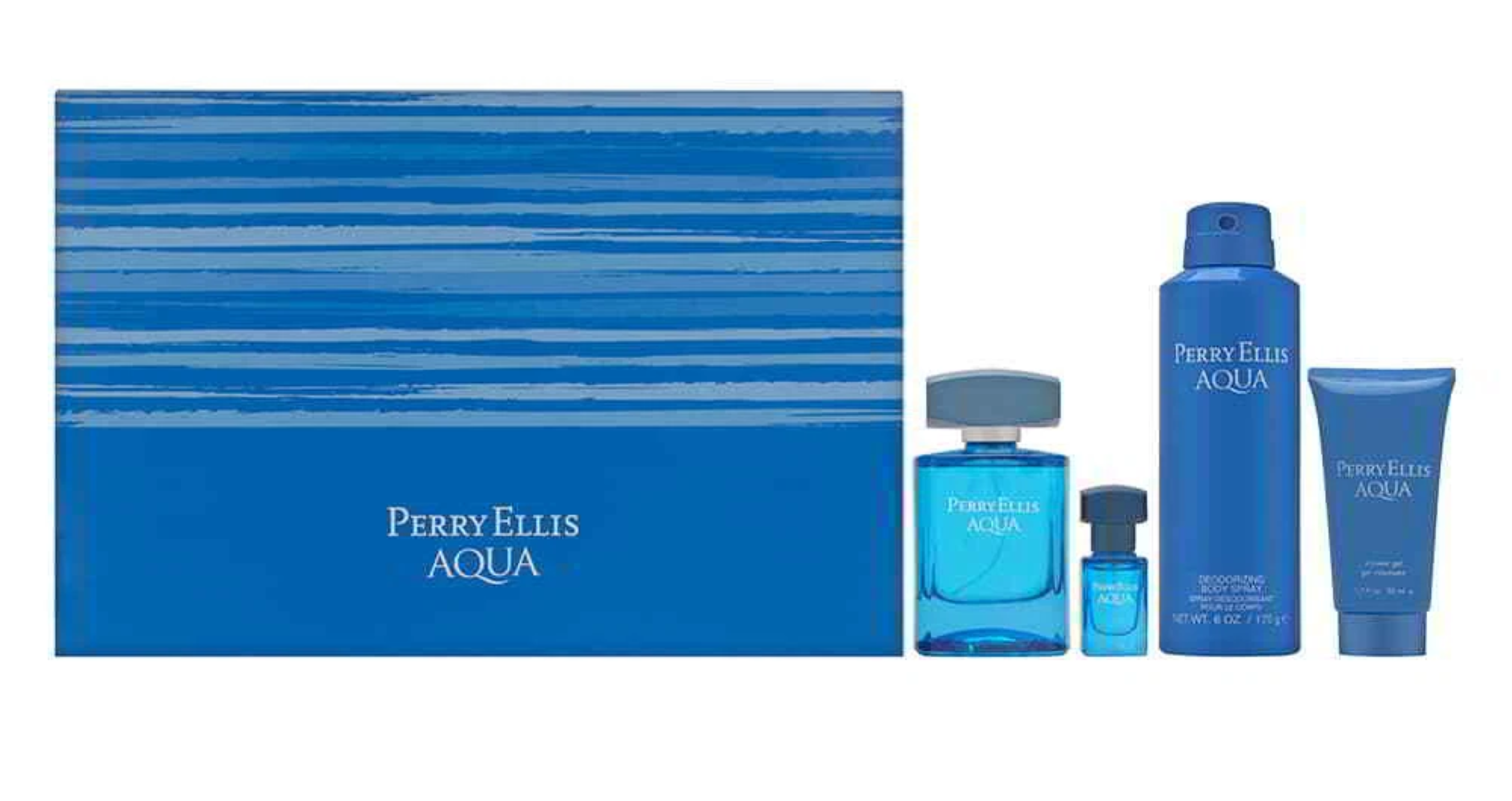Perry Ellis Aqua Gift Set for Men