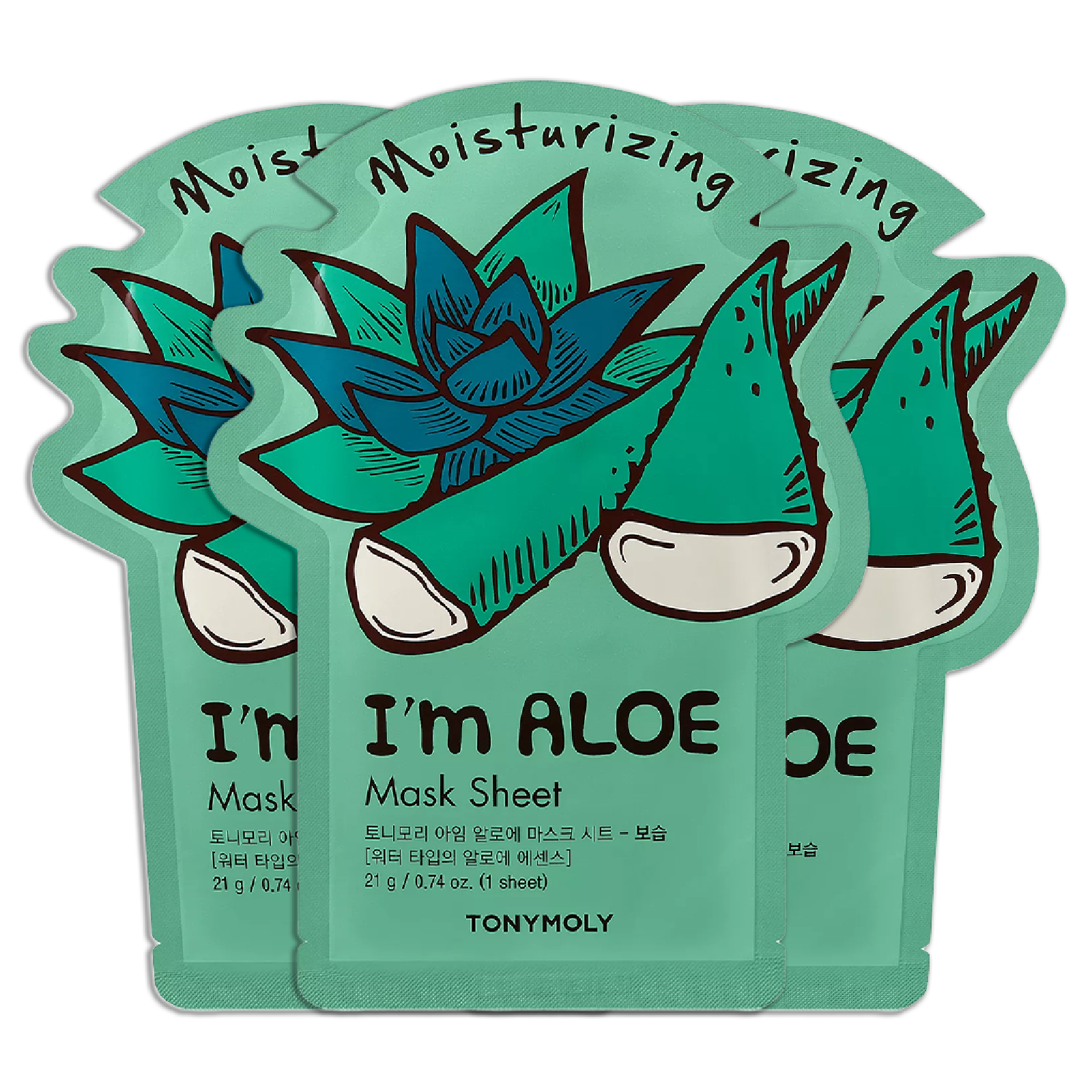 Tonymoly Moisturizing I’m Aloe Mask Sheet for Women