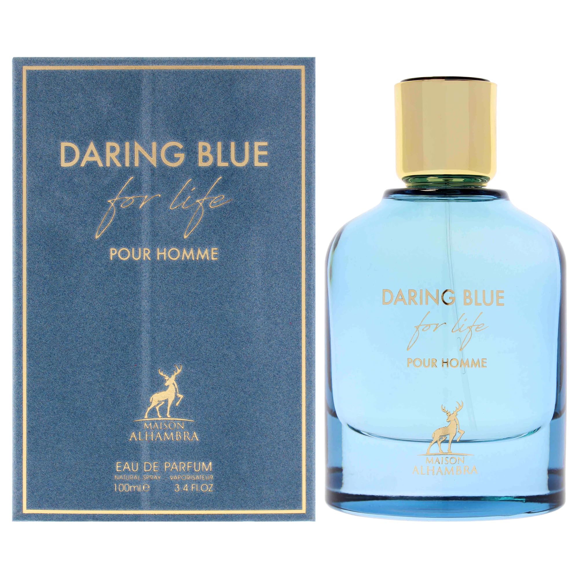 Maison Alhambra Daring Blue For Life Eau de Parfum for Men