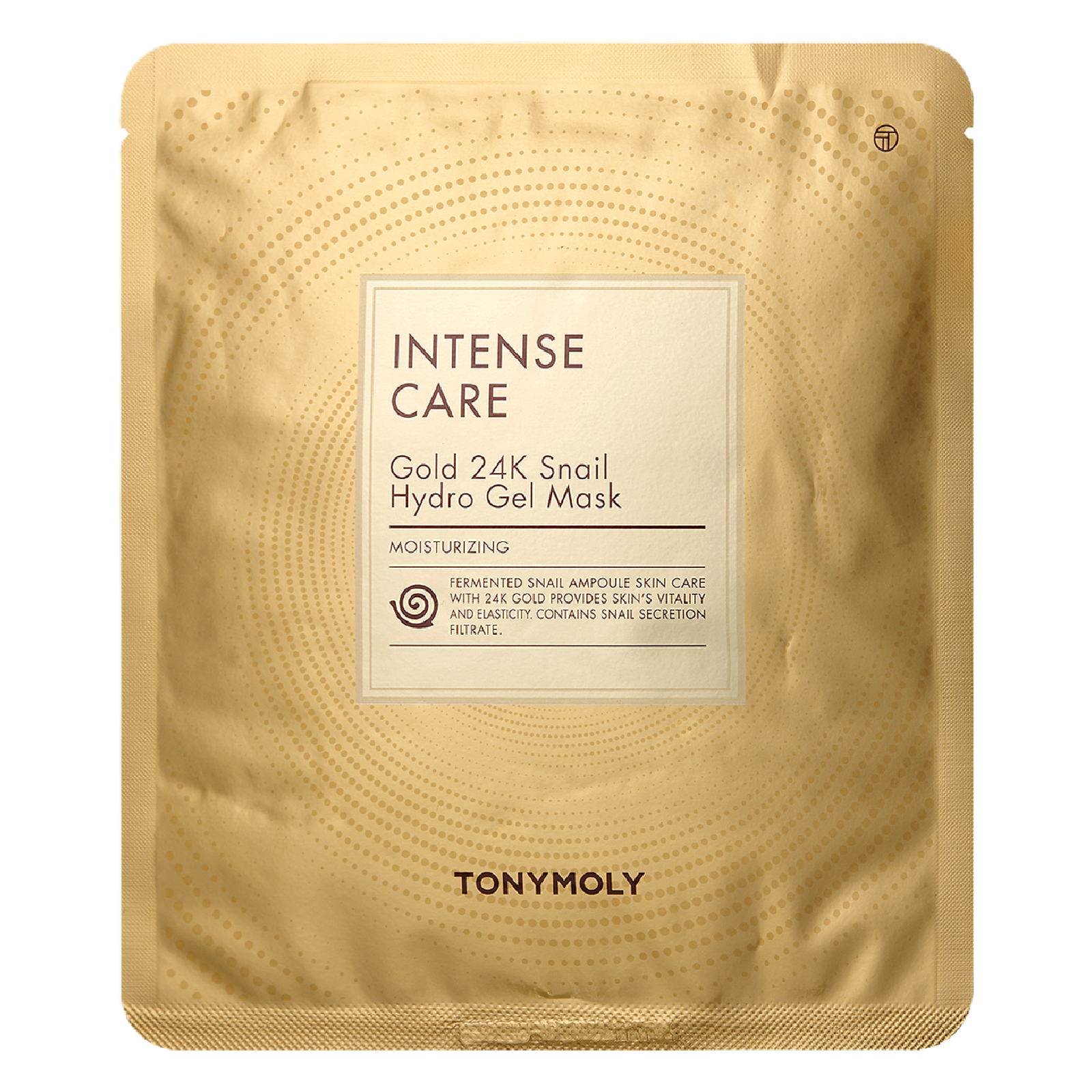 Tonymoly Intense Care Gold 24k Snail Hydro Gel Moisturizing Mask