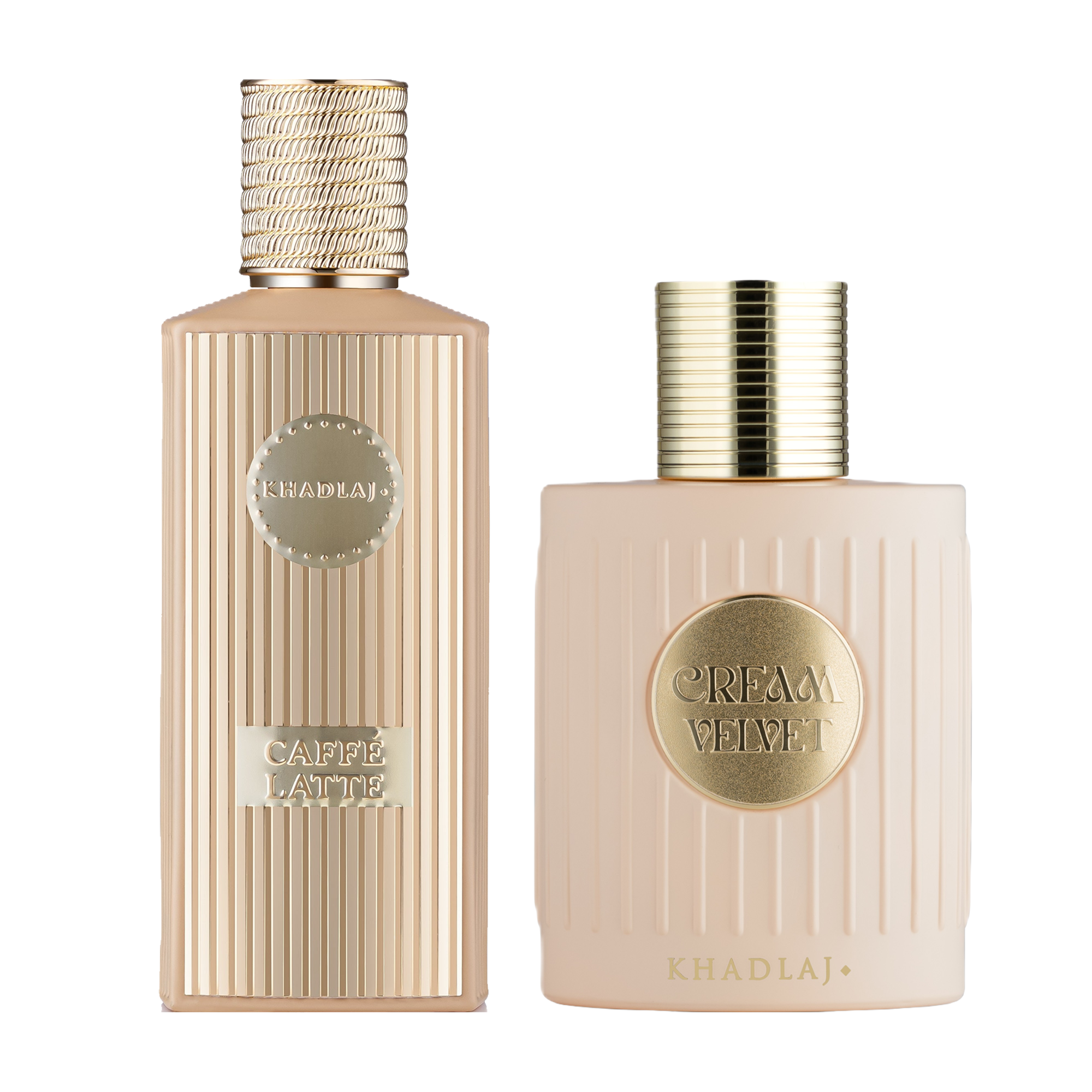 Khadlaj Coffee Date Night (Caffe Latte & Cream Velvet) Fragrance Bundle