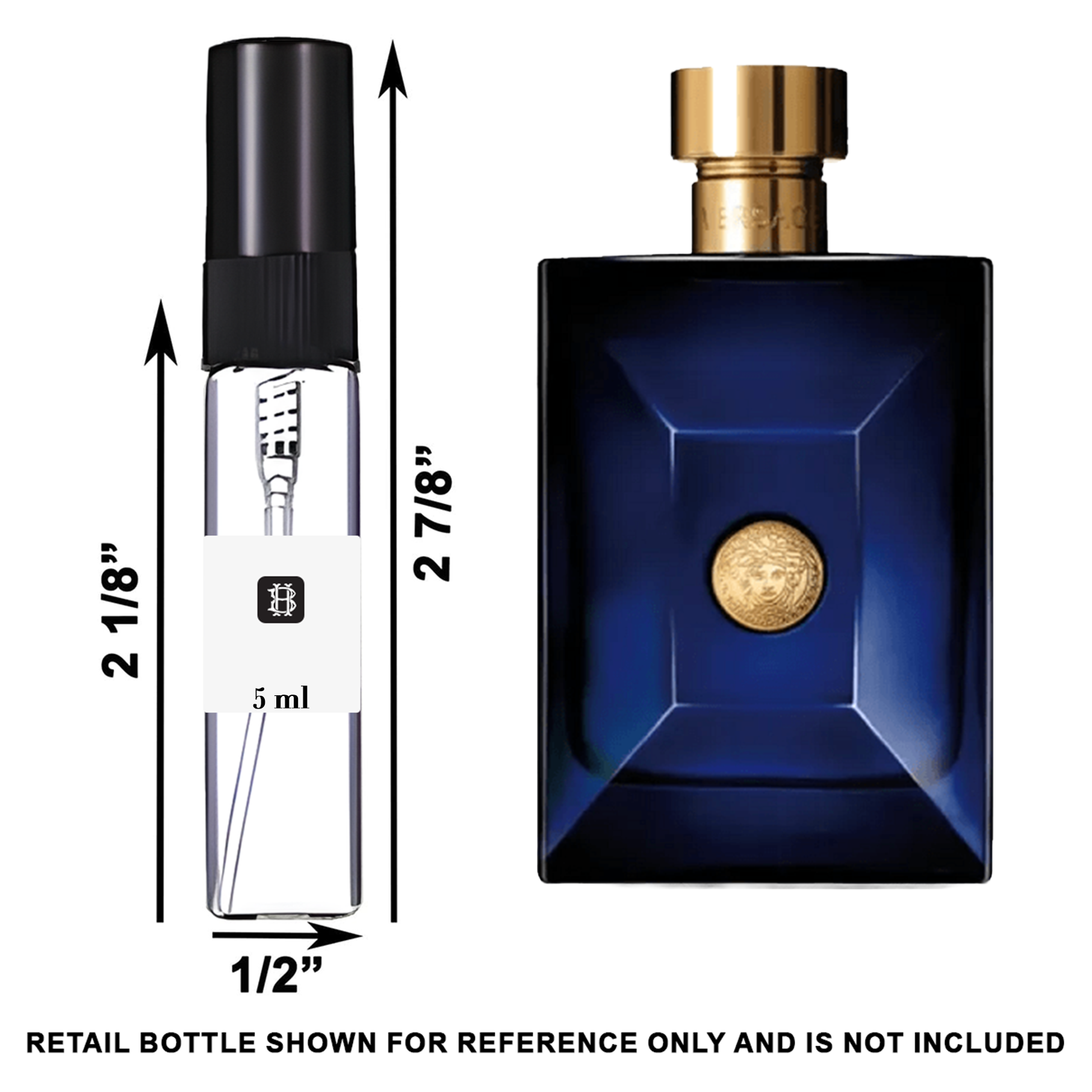 Versace Dylan Blue Eau de Toilette for Men - Fresh & Intense