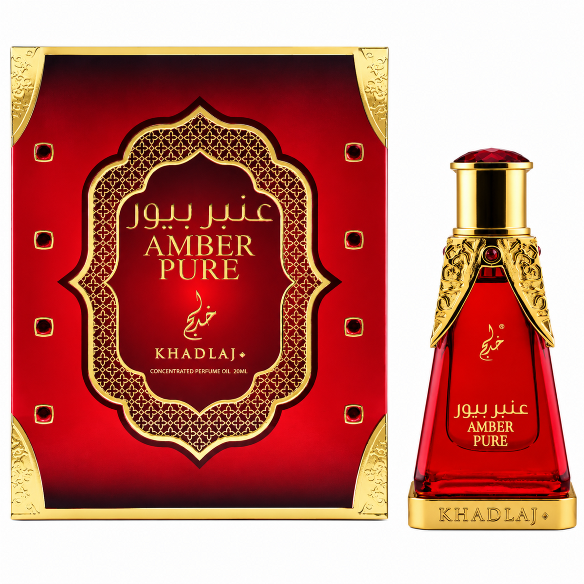 Khadlaj Amber Pure Concentrated Perfume Oil for Everyone