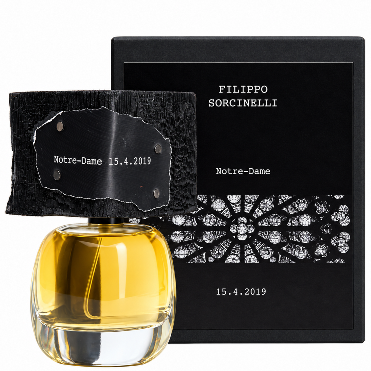 Filippo Sorcinelli Delire De Voyage Notre Dame 15.4.2019 Extrait de Parfum for Everyone