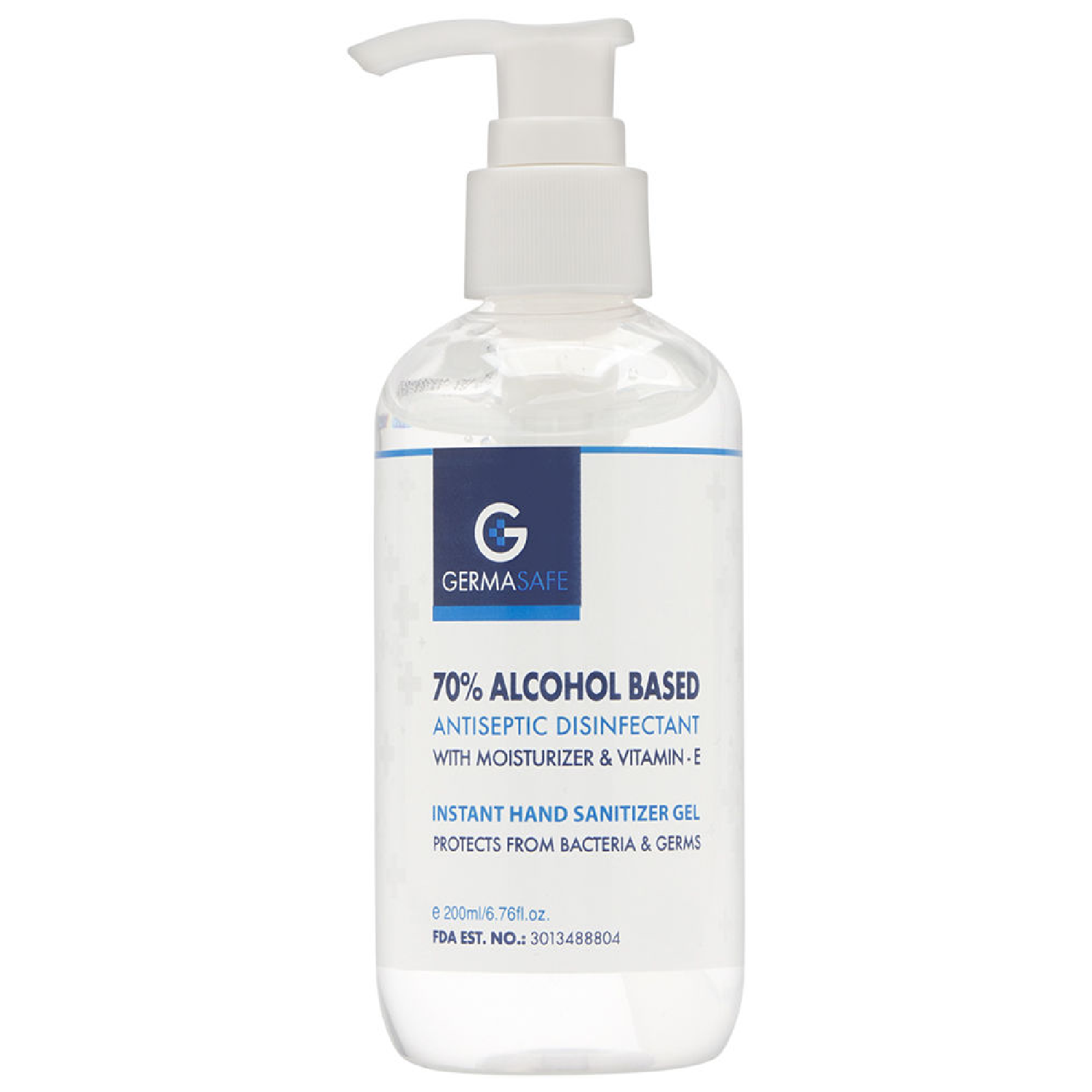 Germasafe Antiseptic Disinfectant Instant Hand Sanitizer Gel
