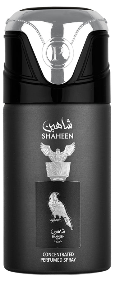 Lattafa Pride Shaheen Silver Deodorant Spray for Everyone