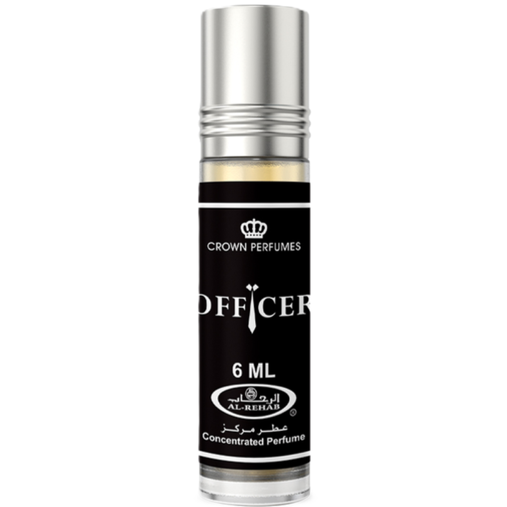 Al-Rehab Officer Concentrated Perfume Roller Ball for Men