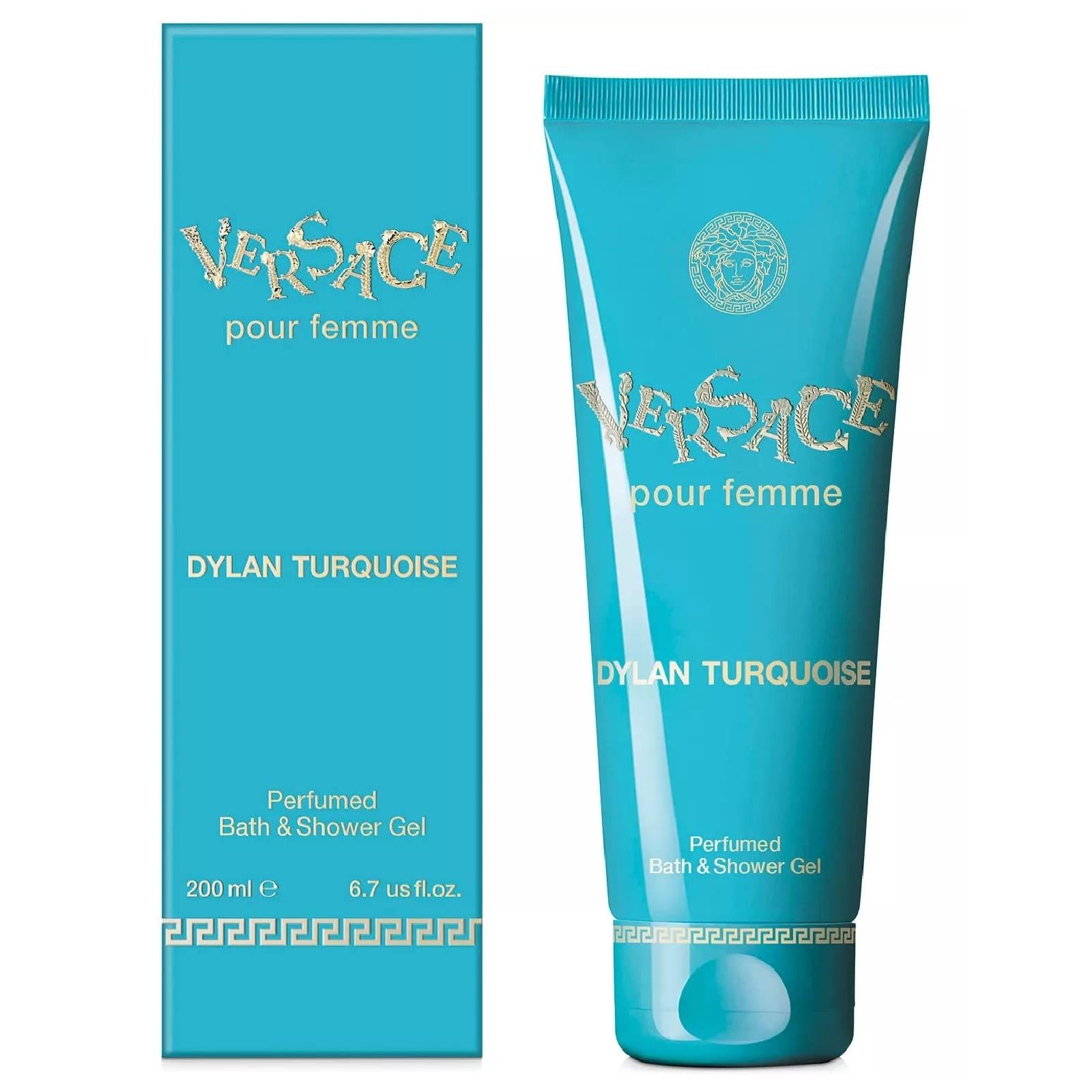 Versace Turquoise Pour Femme Perfumed Bath and Shower Gel Shower Gel for Women