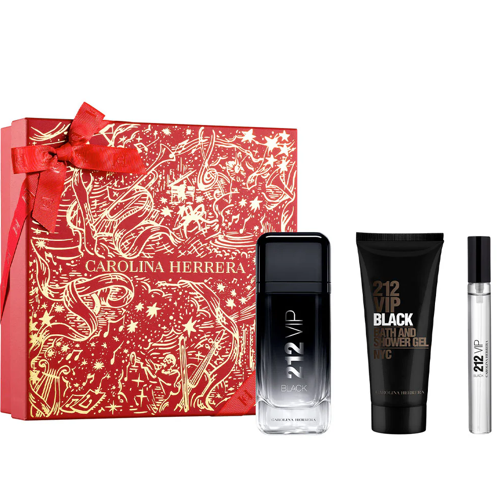 Carolina Herrera 212 Vip Black Gift Set for Men