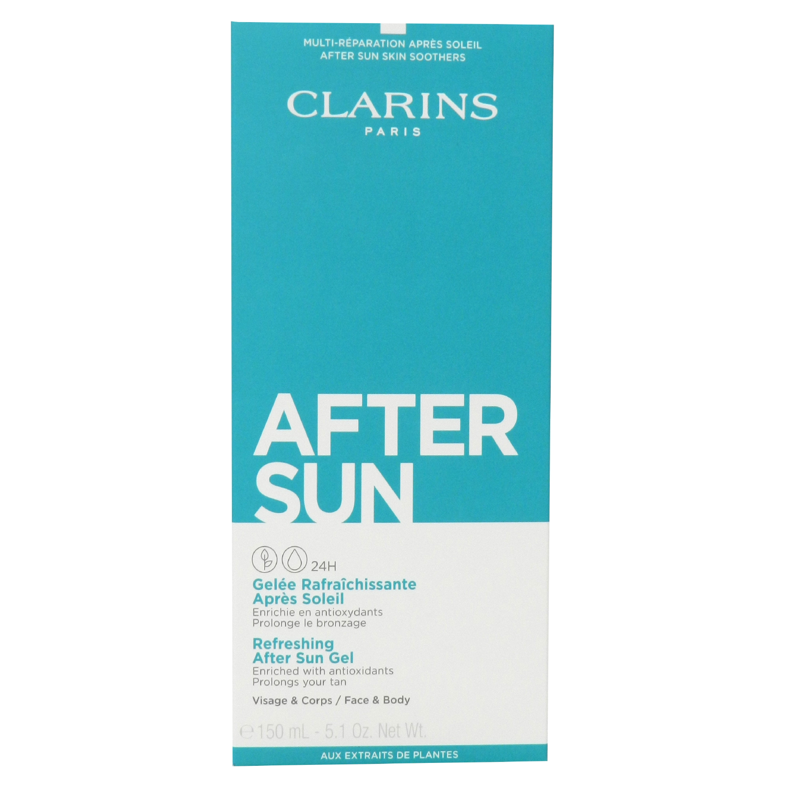 Clarins Refreshing After Sun Gel Prolongs for Face & Body